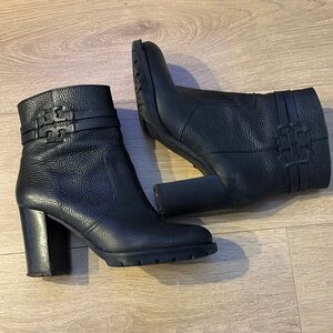 Tory Burch Lug Sole Ankle Boots